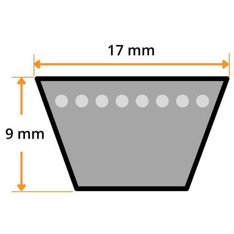 Keilriemen SB 45 BANDO RED-S II        