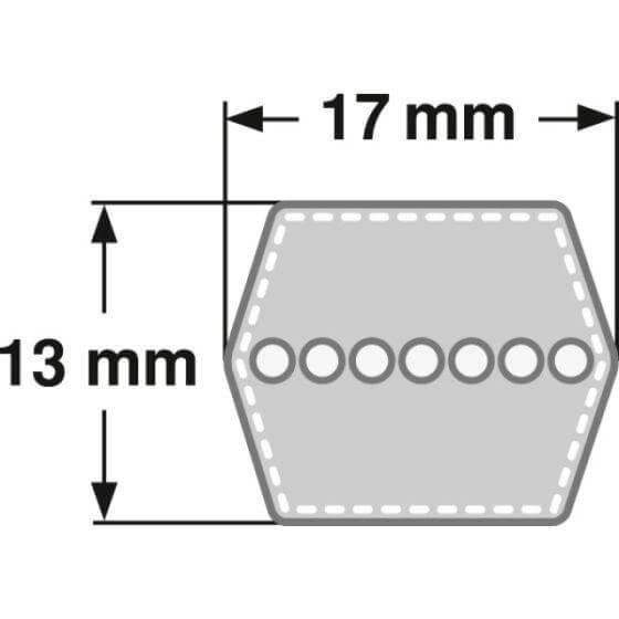 Doppelkeilriemen BB 75 - HBB 1975 mm