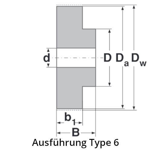 Zahnscheibe 72 XL 037