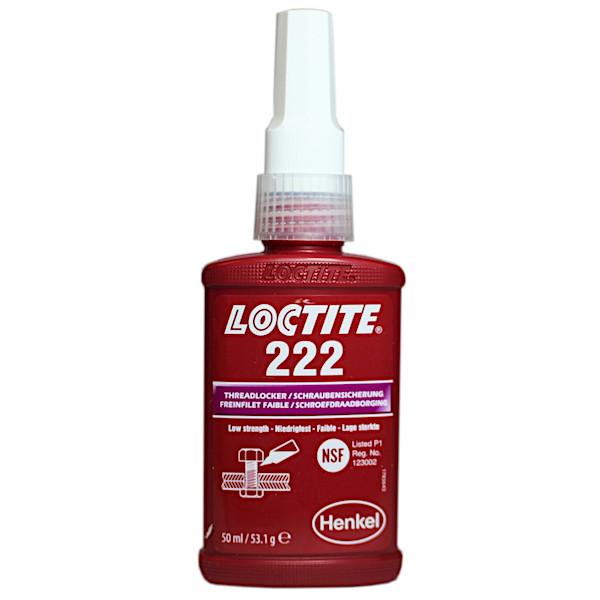 LOCTITE® 222 50ML Flasche (IDH 195743) Schaubensicherung niedrigfest LOCTITE® 222 50ML Flasche (IDH 195743) Schaubensicherung niedrigfest