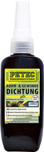 Petec Rohr- & Gewindedichtung Gelb, 50ML          NSF Zertifiziert