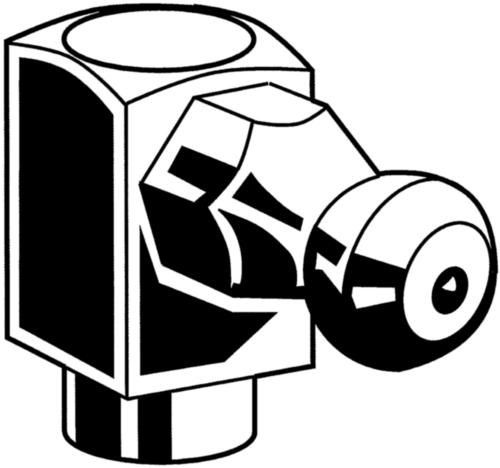 10 mm Kegeleinschlagnippel Form C = 90° DIN 71412