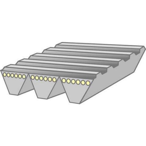 Weitwinkelriemen 7MS 1000/5 Banflex