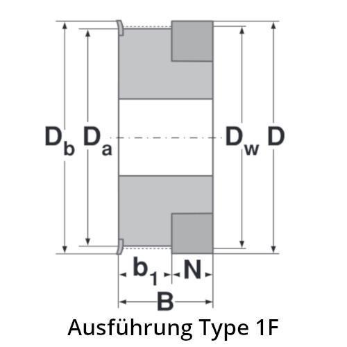 Zahnscheibe 15-3M-06