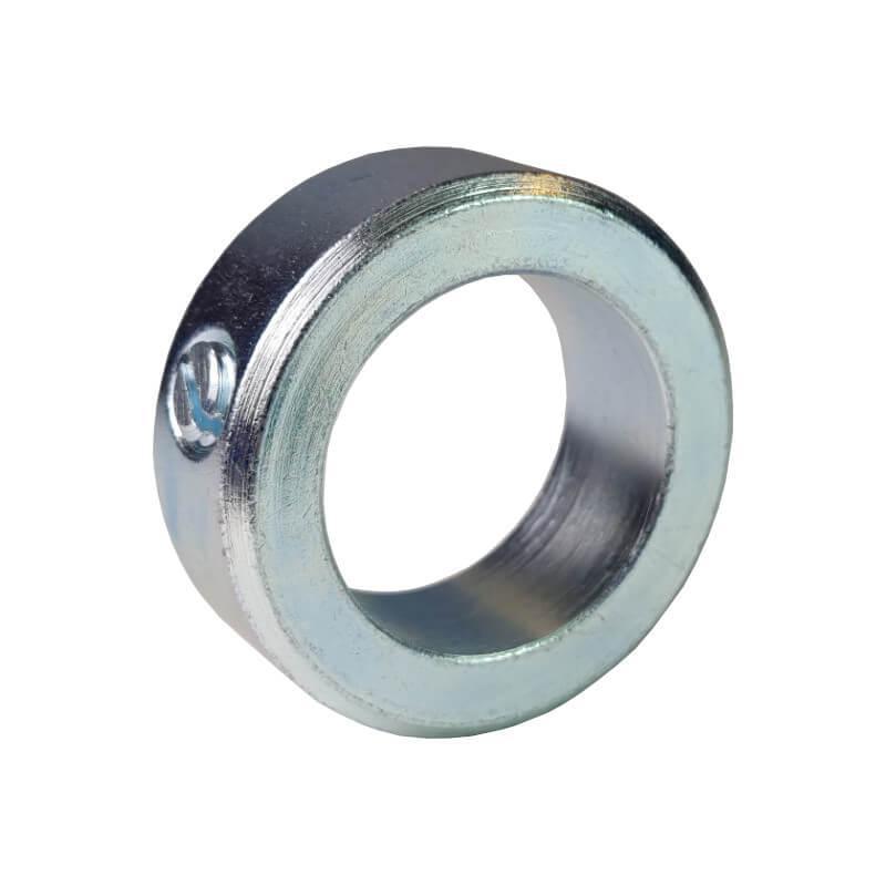 Stellring 15 x 25 x 12 mm verzinkt DIN 705 Form A mit Gewindestift Stellring 15 x 25 x 12 mm verzinkt DIN 705 Form A mit Gewindestift