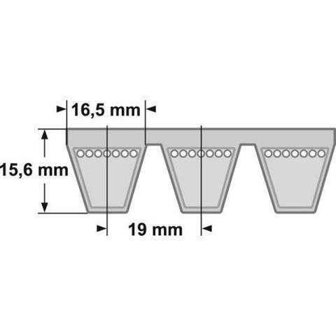 Kraftband 5/ SPB 4000 Lw