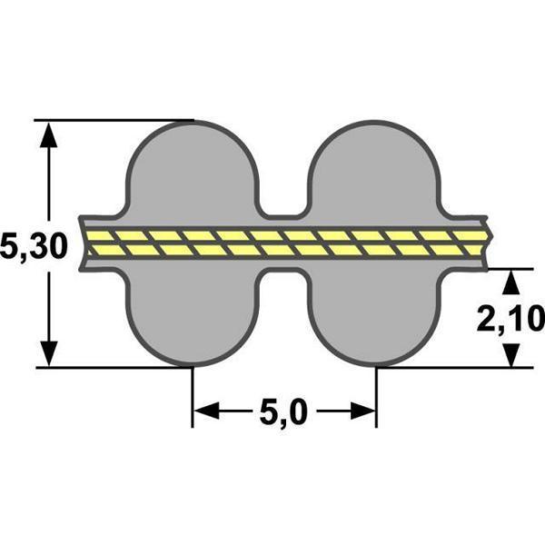 PowerGrip® TP HTD-1200-5M-130 mm Breite