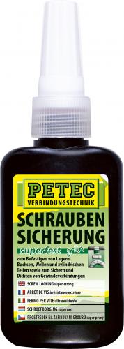 Petec Schraubensicherung Superfest, 50 G