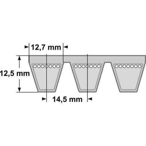 Kraftband 3/ SPA 1800 Lw