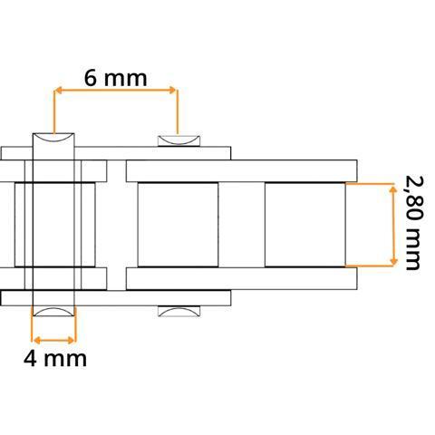 Steckglied 04 B-1 mit Feder