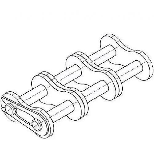 Steckglied 06 B-3 mit Feder ecoplus