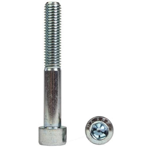 DIN912 verzinkt 8.8 - M10 x 10 mm Innensechskant Zylinderschraube