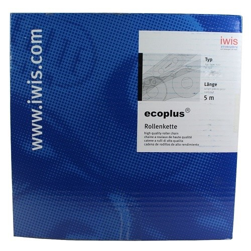 5 Meter 10 B-1 (5/8 Zoll x 3/8 Zoll) Ecoplus Rollenkette