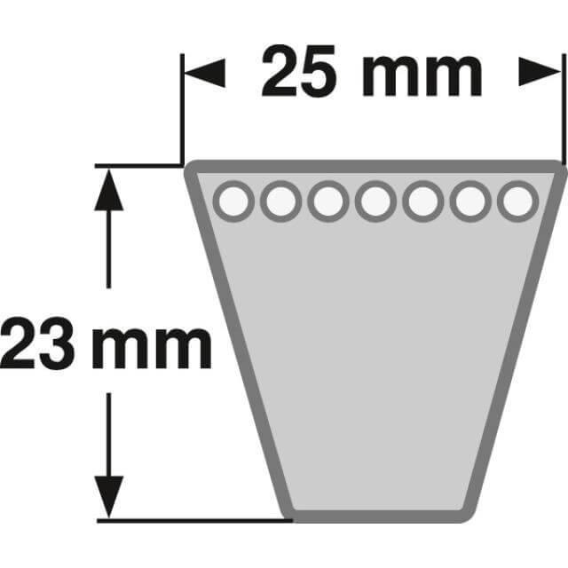 Keilriemen 8V 1600 - 25N 4064 ConCar