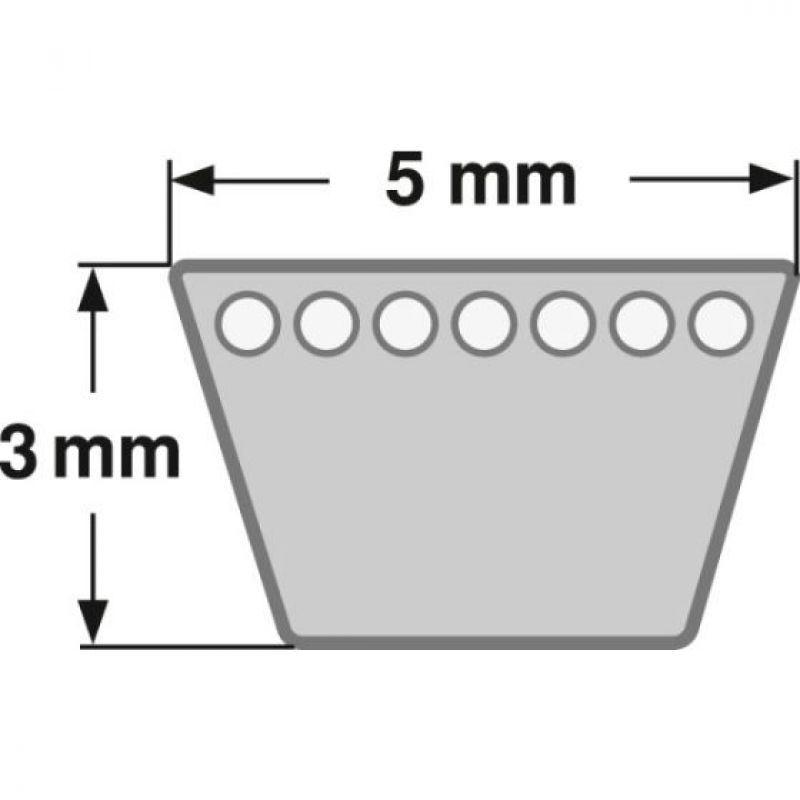Keilriemen 22 x 3450 oder 22 x 3550 Li bitte angeben 