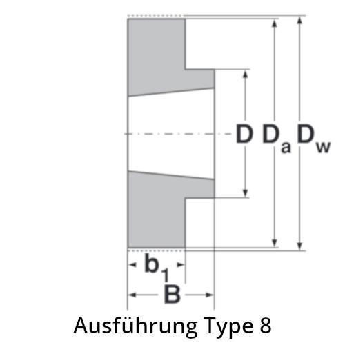 Zahnscheibe TB 72-5M-15 (1610)