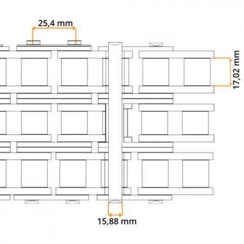 Rollenkette 16 B-3 (1'' x 17 mm) EuroChain