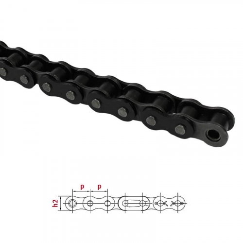 Rollenkette 10 B-1 (5/8'' x 3/8'') Ecoplus