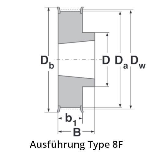 Zahnscheibe TB 48-8M-20 (2012)