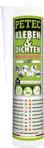 Petec Kleben & Dichten, Weiss, 290ML