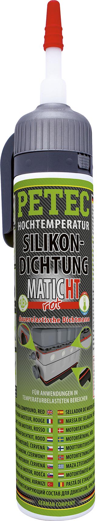 Petec Silikond. Matic HT, Rot, 200ML Petec Silikond. Matic HT, Rot, 200ML