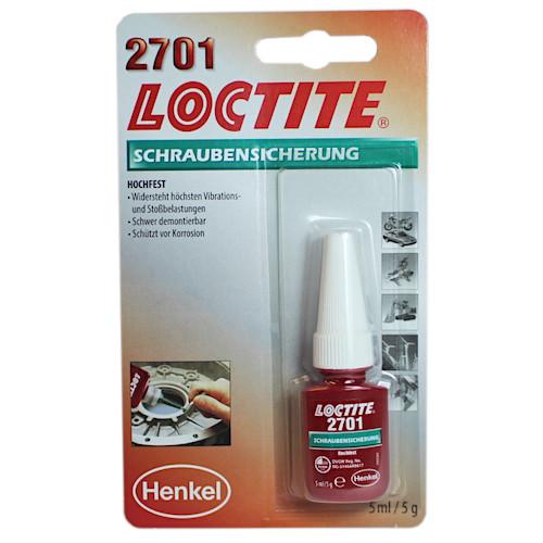 LOCTITE® 2701 5ML Flasche (IDH 195911) hochfest Schraubensicherung LOCTITE® 2701 5ML Flasche (IDH 195911) hochfest Schraubensicherung