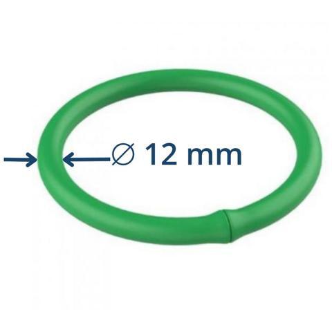 Rundriemen verschweit Grn, Rau (88 Shore) - Durchmesser:  12 mm