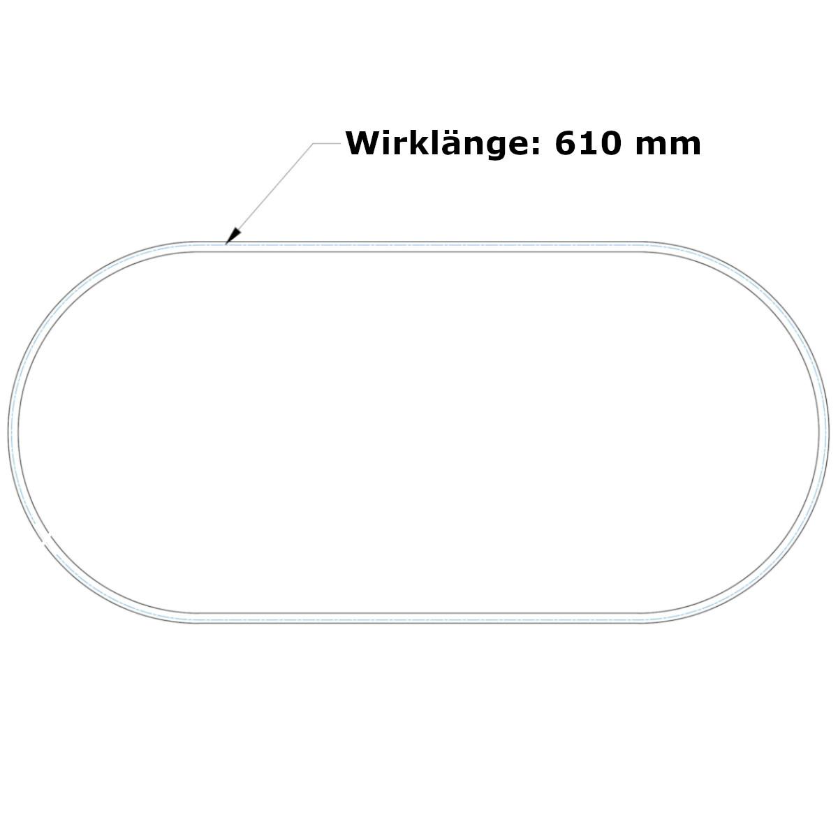 Keilrippenrippenriemen 18 PJ 610 Gates Micro-V