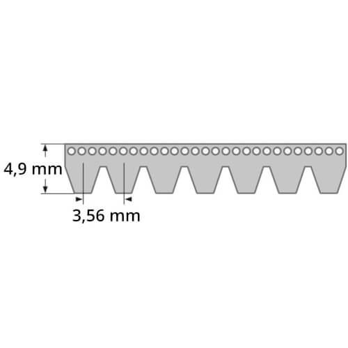 Keilrippenriemen 7 PK 1300 mm / 512 K