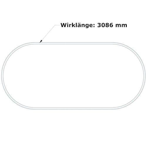 Keilrippenriemen 18 PL 3086 mm / 1215 L