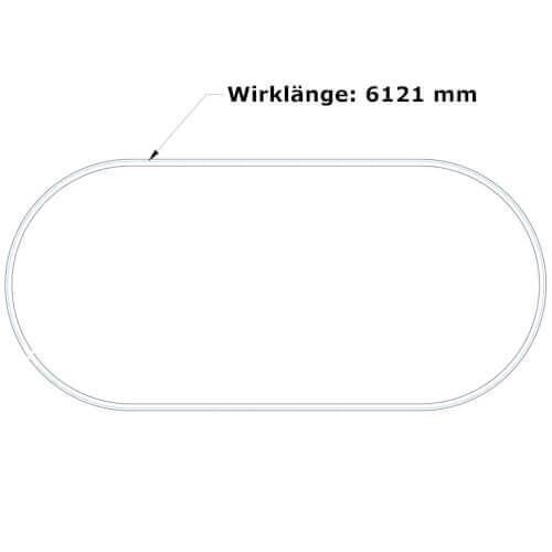 Keilrippenriemen 20 PM 6121 mm / 2410 M