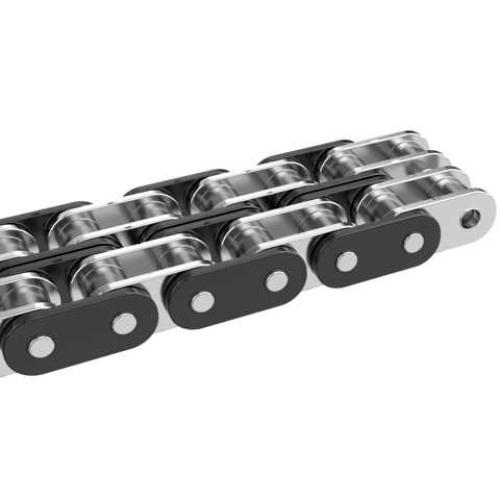 Rollenkette 10 B-2 (5/8'' x 3/8'') gerade Lasche