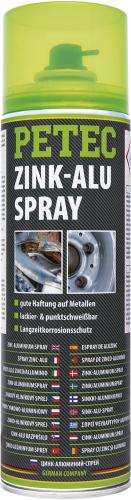 Petec Zink-Alu Spray, Silber, 500ML