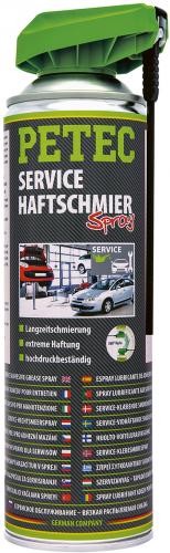 Petec Service-, Haftschmier- Spray, Transparent, 500ML