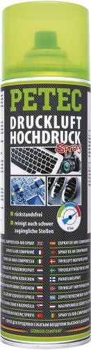 Petec Druckluft Hochdruck Spray, 400ML