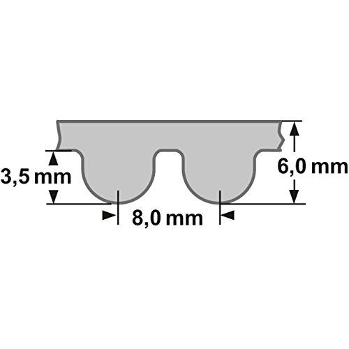 Long Length PowerGrip Zahnriemen LL HTD 8M 15 GLASS