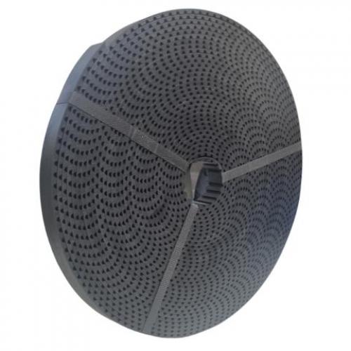 Zahnriemen Meterware AT10 - 25 mm PU/Stahl, Schwarz