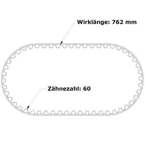 PU Zahnriemen 300 H-PU - 300