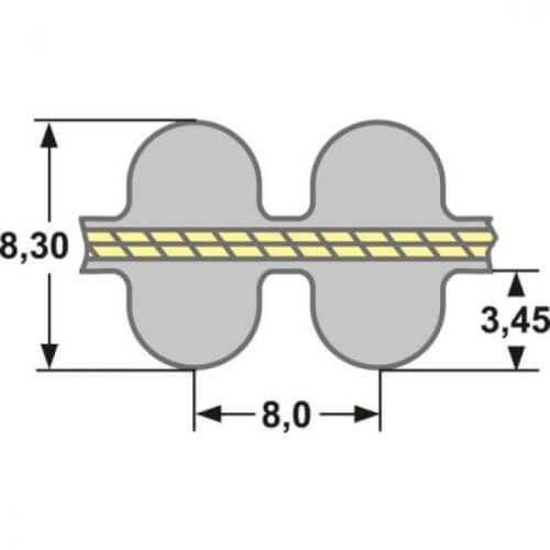 PowerGrip TP GT2-3280-8MGT-85 mm Breite